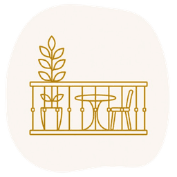 Balcony icon — IndecSpace