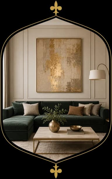 Contemporary Opulence — IndecSpace design style