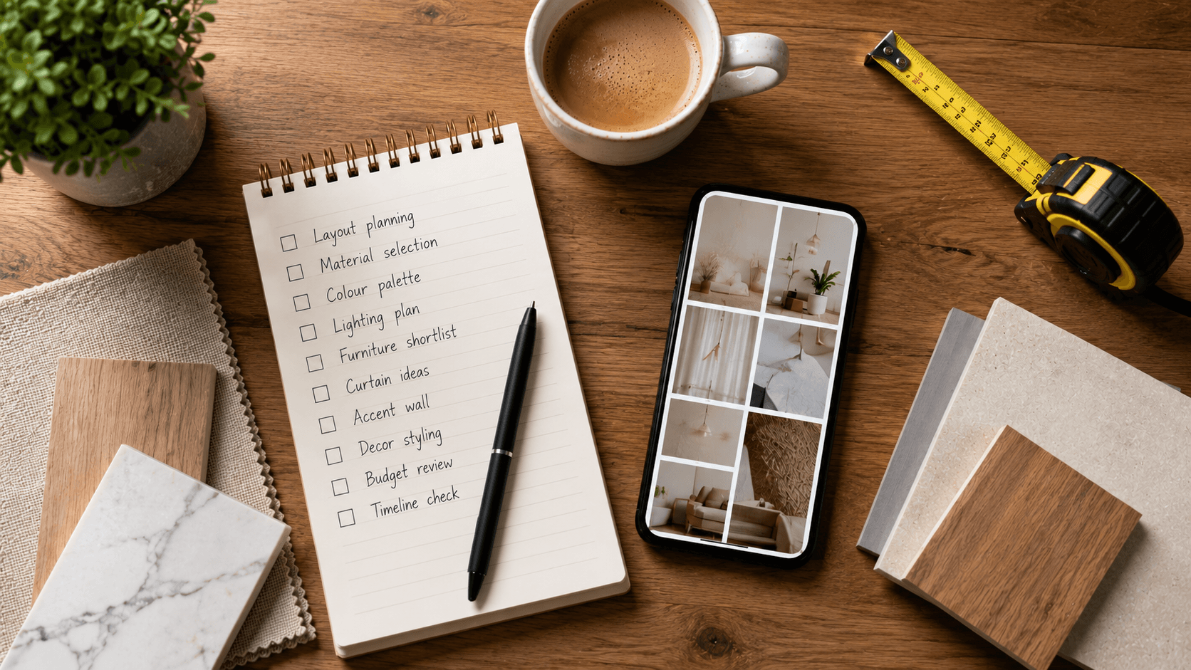 Interior design consultation planning checklist Delhi NCR by IndecSpace