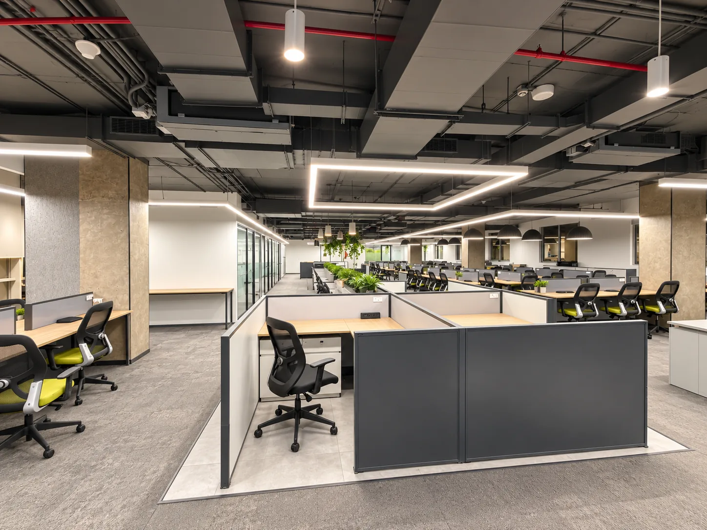 Modular Office Cubicle Workstations by IndecSpace