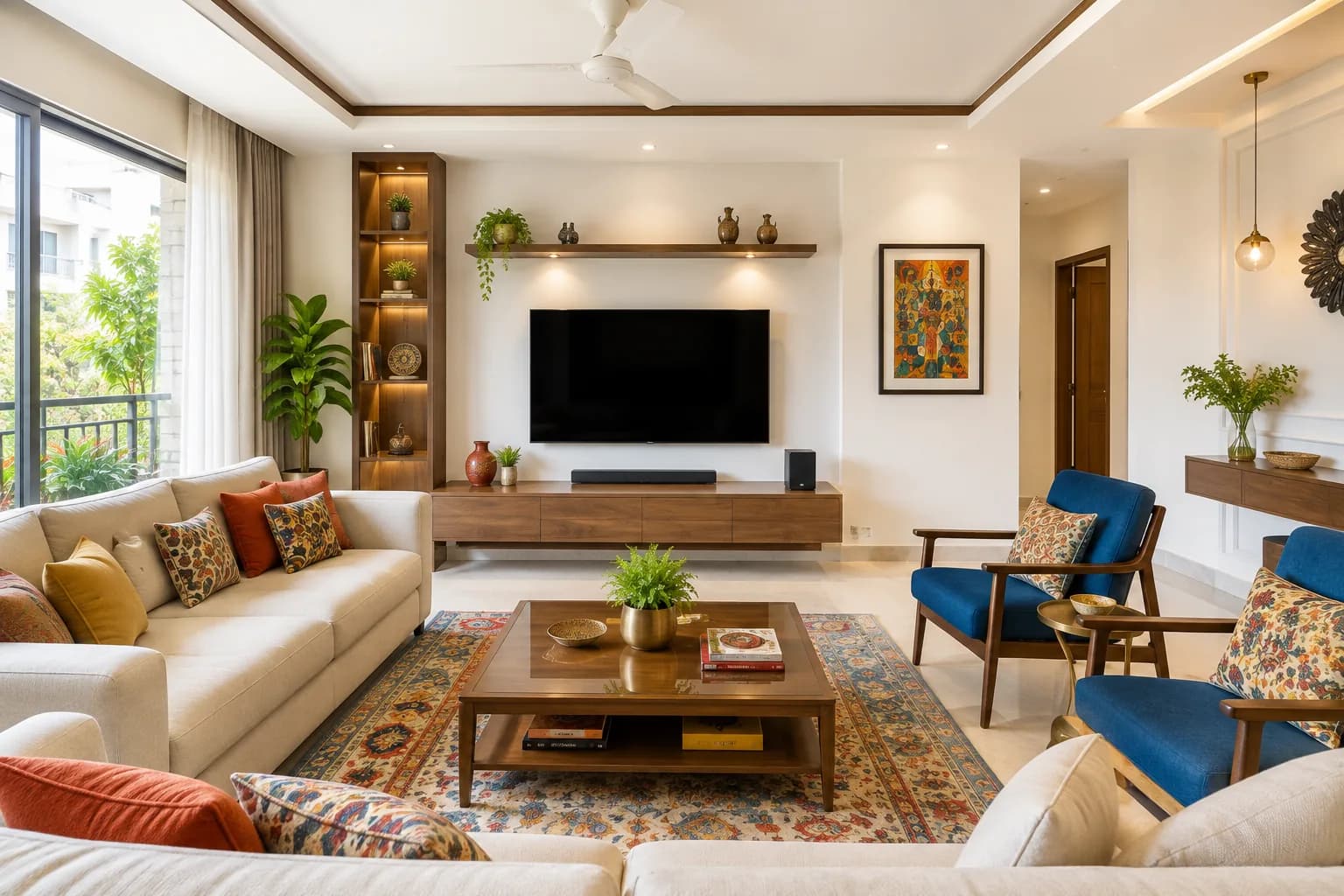 Interior design by IndecSpace in Delhi