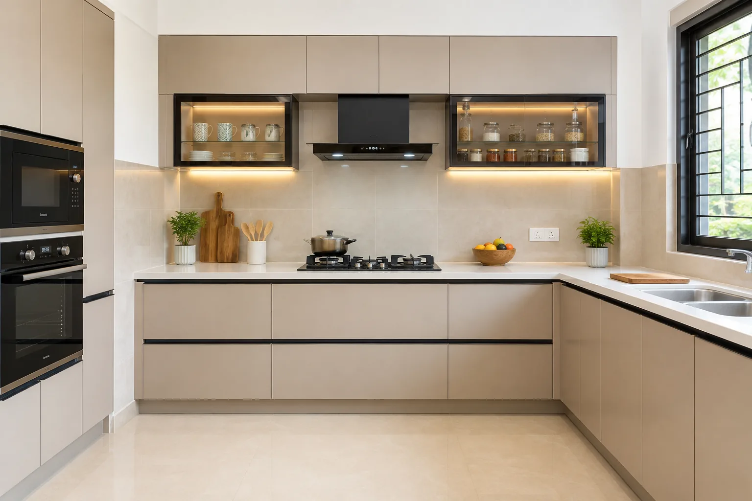Interior design by IndecSpace in Noida